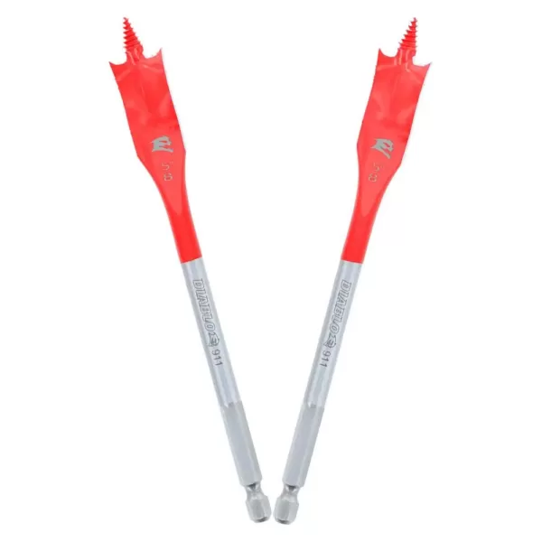 DIABLO 5/8 in. x 6 in. SPEEDemon Spade Bit (2-Pack)