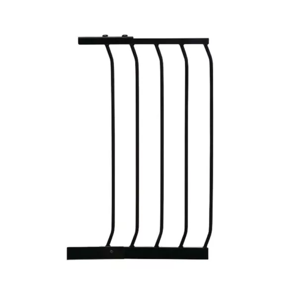 Dreambaby 14 in. Gate Extension for Black Chelsea Standard Height Child Safety Gate