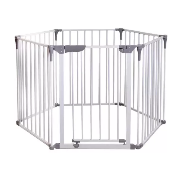 Dreambaby 29 in. H Royale Converta 3-in-1 Play-Yard and Wide Barrier Gate