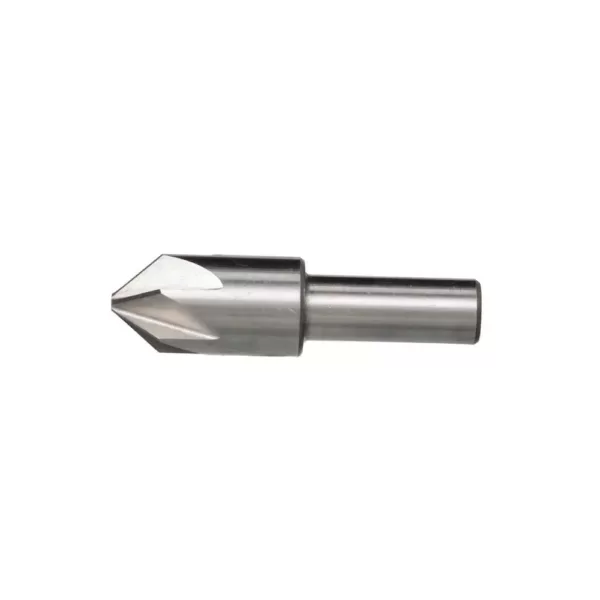 Drill America 1-1/2 in. 82-Degree High Speed Steel Countersink Bit with 6 Flutes