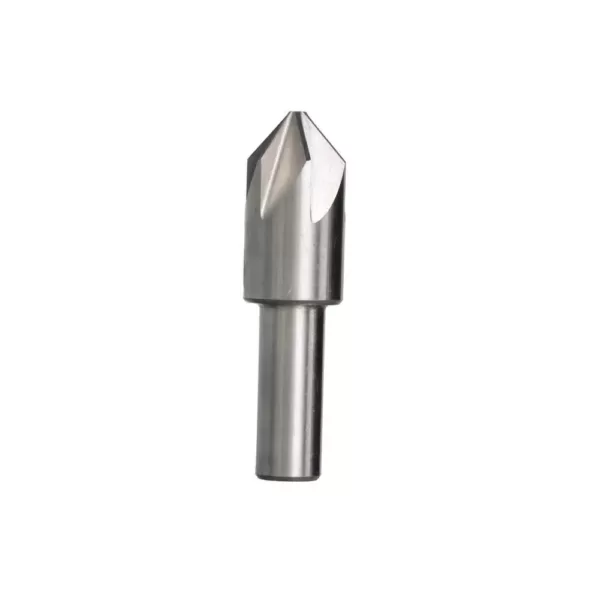 Drill America 1-1/4 in. 82-Degree High Speed Steel Countersink Bit with 6 Flutes