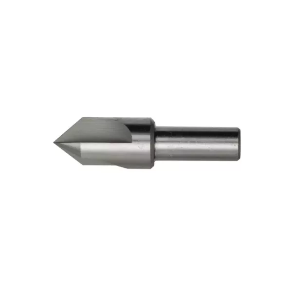 Drill America 1/2 in. 120-Degree High Speed Steel Countersink Bit with 3 Flutes