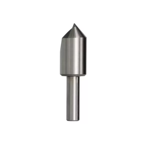 Drill America 1-1/2 in. 100-Degree High Speed Steel Countersink Bit with Single Flute