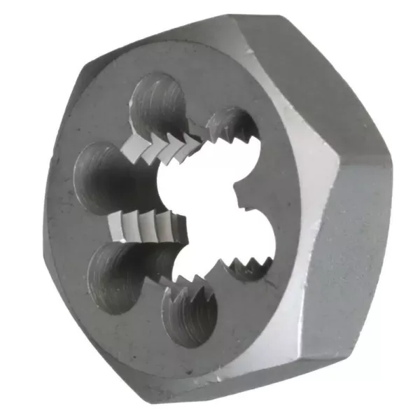 Drill America m12 x 1.75 Carbon Steel Hex Re-Threading Die