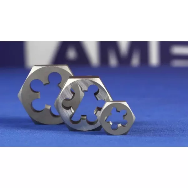 Drill America 3 in.-8 Carbon Steel Hex Re-Threading Die