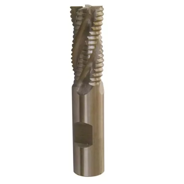 Drill America 3/8 in. Cobalt Roughing End Mill Specialty Bit