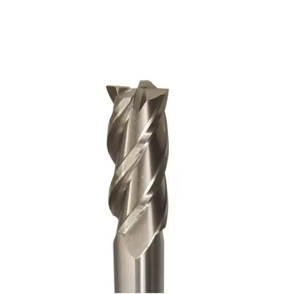 Drill America 1/2 in. x 1/2 in. Shank High Speed Steel Long End Mill Specialty Bit with 4-Flute