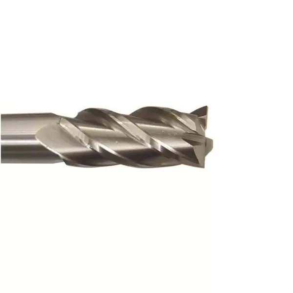 Drill America 1/2 in. x 1/2 in. Shank High Speed Steel Long End Mill Specialty Bit with 4-Flute