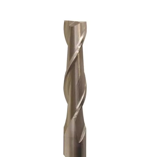 Drill America 1/2 in. High Speed Steel End Mill Specialty Bit with 2-Flutes and 1/2 in. Shank