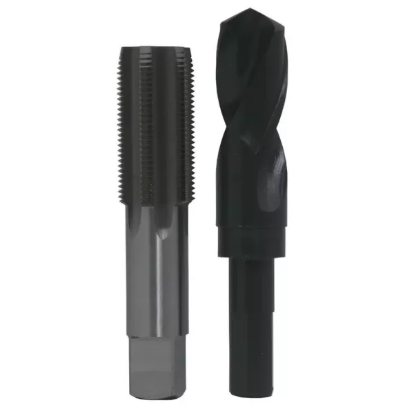 Drill America 7/8 in. - 14 High Speed Steel Tap and 13/16 in. x 1/2 in. Shank Drill Bit Set (2-Piece)