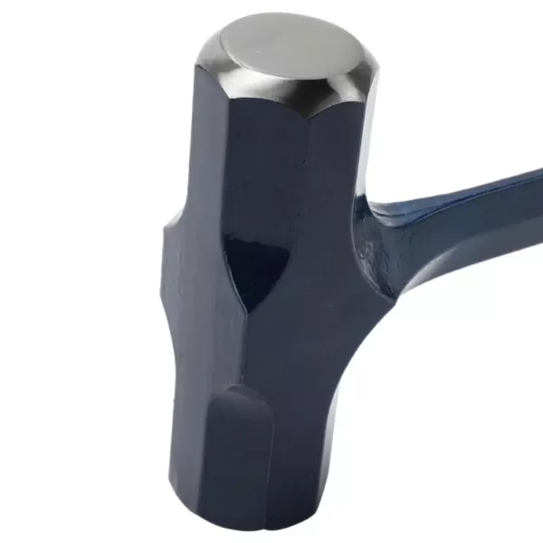 Estwing 48 oz. Solid Steel Engineers Hammer with Blue Nylon Vinyl Grip and End Cap