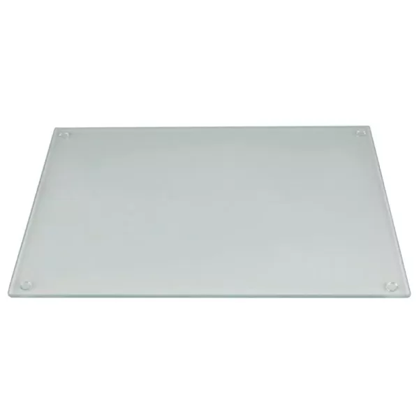 Home Basics Frosted Glass Cutting Board