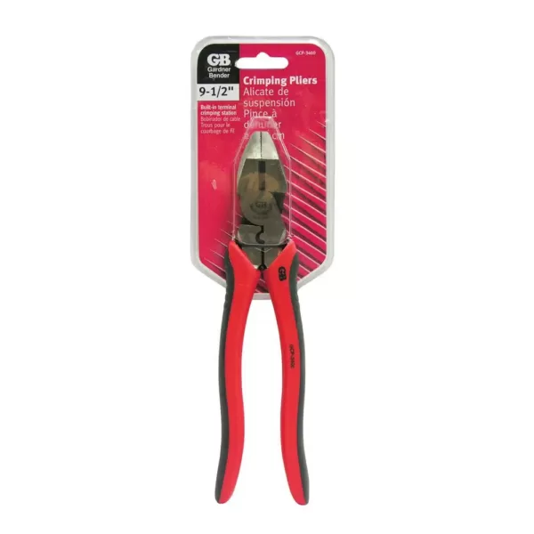 Gardner Bender High Leverage Linemens Pliers and Crimping Tool