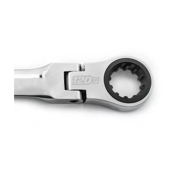 GEARWRENCH 7/16 in. 120XP Universal Spline XL GearBox Flex Head Ratcheting Wrench