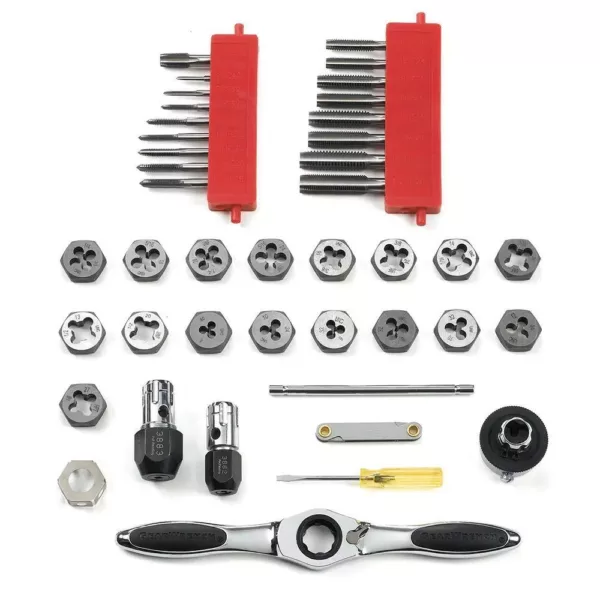 GEARWRENCH SAE Ratcheting Tap and Die Set (40-Piece)