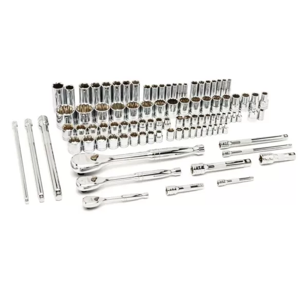 GEARWRENCH 1/4 in., 3/8 in., 1/2 in. 120XP EVA Socket Tray Mechanics Tool Set (94-Piece)