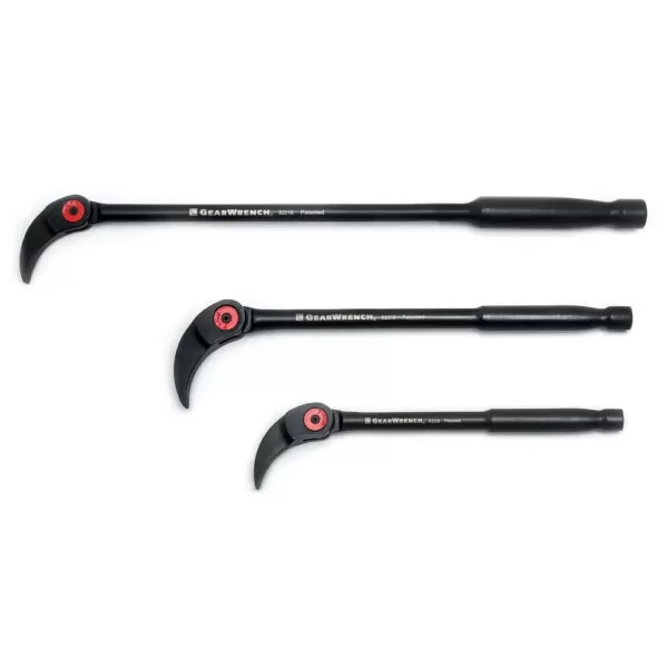 GEARWRENCH Indexing Pry Bar Set (3-Piece)