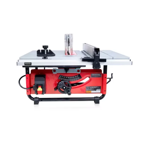 General International 15 Amp 10 in. Commercial Bench-Top Table Saw