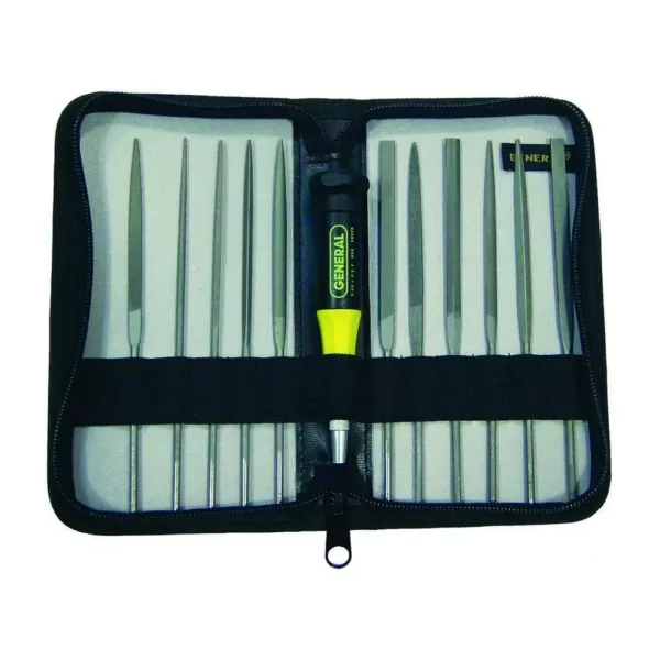 General Tools Swiss Pattern Needle File Set (12-Piece)