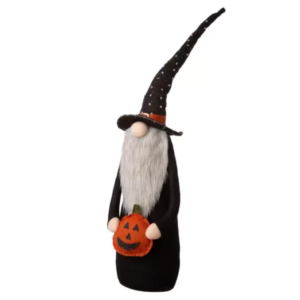 Glitzhome 28 in. H Halloween Fabric Gnome Standing Decor