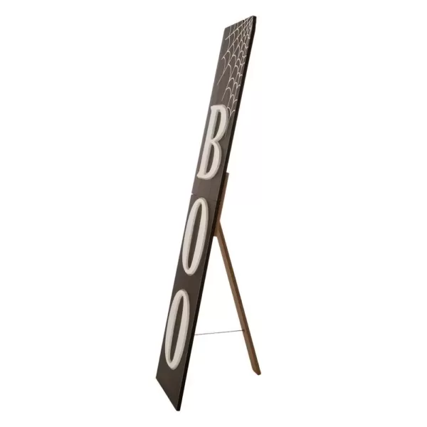 Glitzhome 47.83 in. H Wooden BOO Porch Sign (KD)