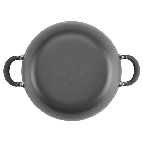 Circulon Radiance 5.5 Qt. Gray Hard-Anodized Nonstick Covered Casserole