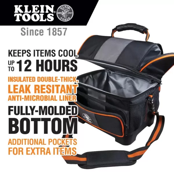 Klein Tools 12 Qt. Soft Sided Jobsite Lunch Cooler