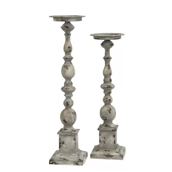 IMAX Hamilton Candleholders (Set of 2)