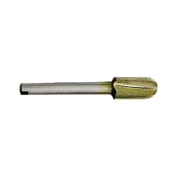 Gyros 1/4 in. Diameter High Speed Steel Veining Router Bit