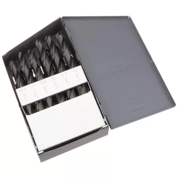 Gyros High Speed Steel Metric Drill Bit Set (25-Piece)