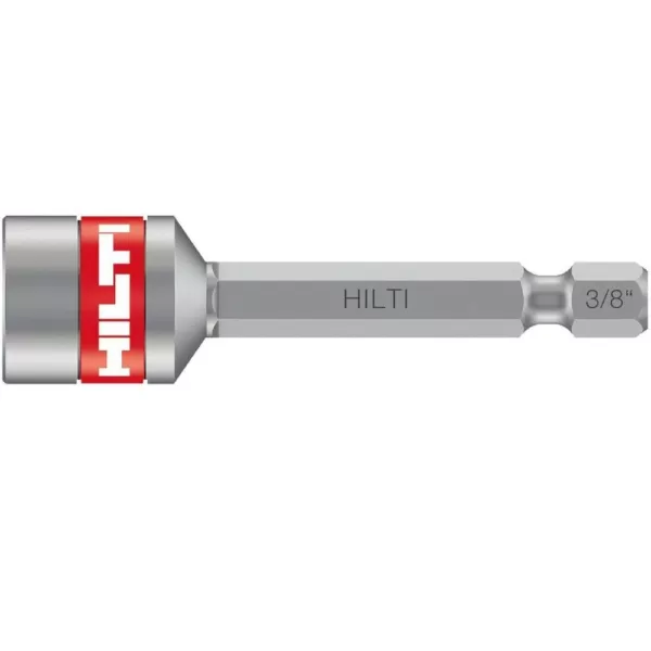 Hilti 3/8 in. x 2 in. Magnetic Nut Setter