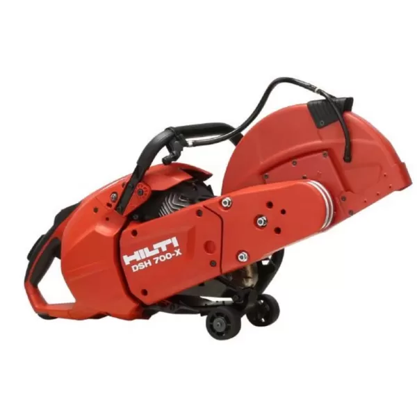 Hilti DSH 700X 70CC 14 in. Hand Held Gas Saw with 6 Diamond Blades