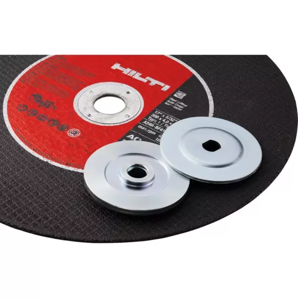 Hilti DSH 600-X 12 in. Hand Held Gas Saw with 12 in. x 5/32 in. Abrasive Metal Deck Cutting Blades/Discs (10-Pack)