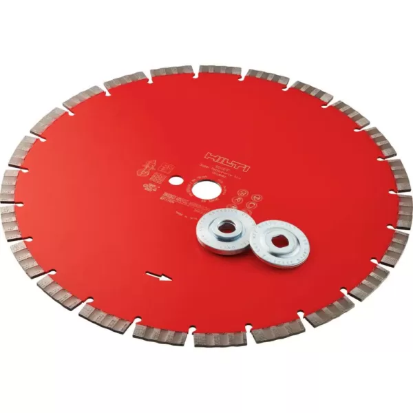 Hilti DSH 600-X 12 in. Hand Held Gas Saw with 12 in. SPX Diamond Saw Blade