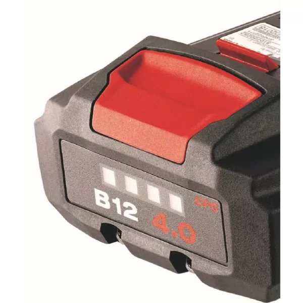 Hilti B 12-Volt/4.0 Amp Lithium-Ion Compact High Performance Battery Pack