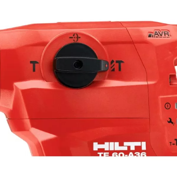 Hilti 36-Volt TE 60-A36 Cordless Brushless SDS-Max Combination Rotary Hammer with Active Vibration Reduction (Tool Body-Only)