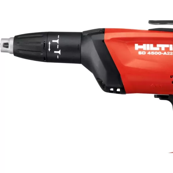 Hilti 22-Volt SD 4500 Lithium-Ion Cordless 1/4 in. Drywall Screwdriver with 4.0 Ah Batteries, Magazine, Charger, Bit and Bag