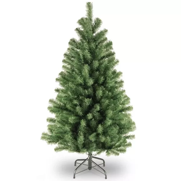 Home Accents Holiday 4.5 ft North Valley Spruce Artificial Christmas Tree with 200 White Mini Lights