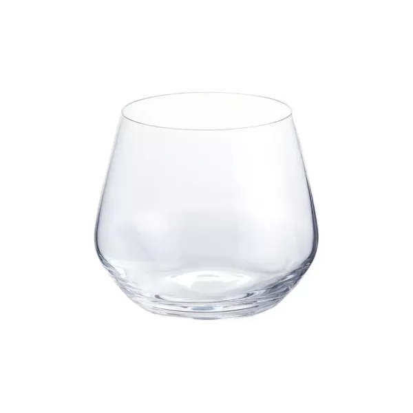 Home Decorators Collection Genoa 18.5 oz. Lead-Free Crystal Stemless Wine Glasses (Set of 8)