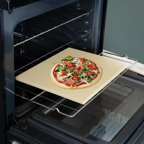 Honey-Can-Do Rectangle Cordierite Pizza Stone