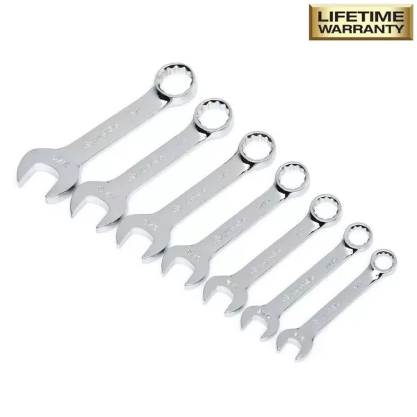 Husky SAE/MM Stubby Wrench Set (14-Piece)