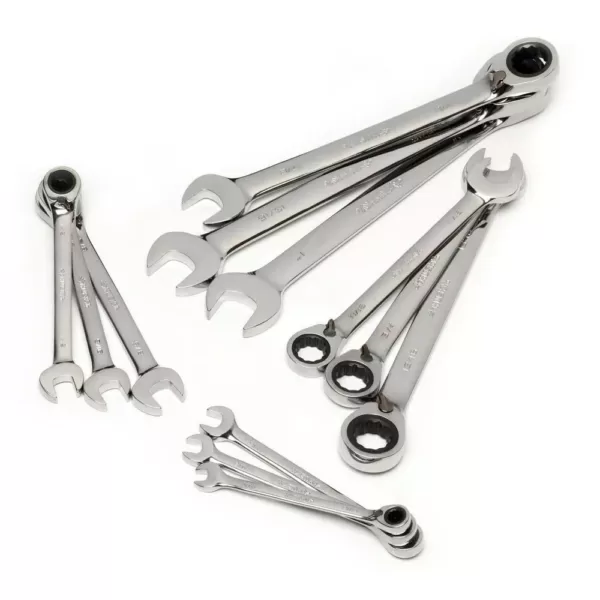 Husky Master SAE/Metric Reversible Ratcheting Wrench Set (25-Piece)