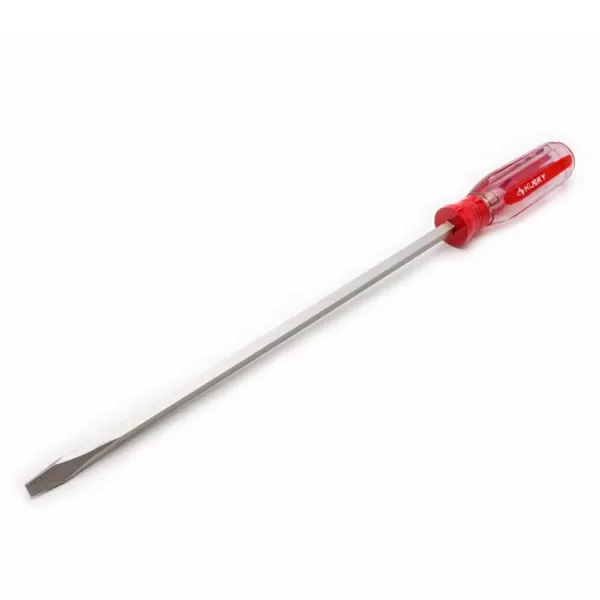 Husky 3/16 in. x 9 in. Square Shaft Standard Slotted Screwdriver