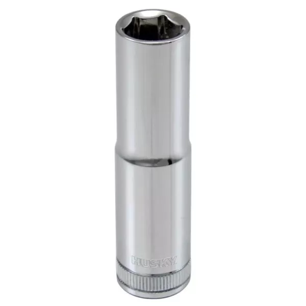 Husky 3/8 in. Drive 11 mm 6-Point Metric Deep Socket