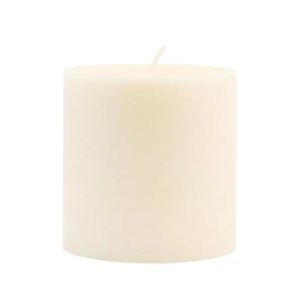 ROOT CANDLES 3 in. x 3 in. Timberline Ivory Pillar Candle