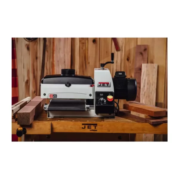 Jet JWDS-1020 10 in./20 in. 115-Volt Benchtop Drum Sander