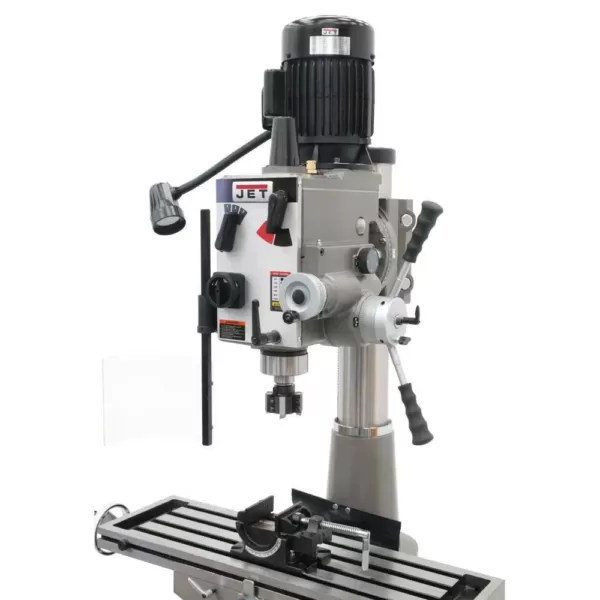 Jet JMD-40GHPF Geared Head Mill/Drill Press with Power Downfeed and Newall DP500 2-Axis Dro