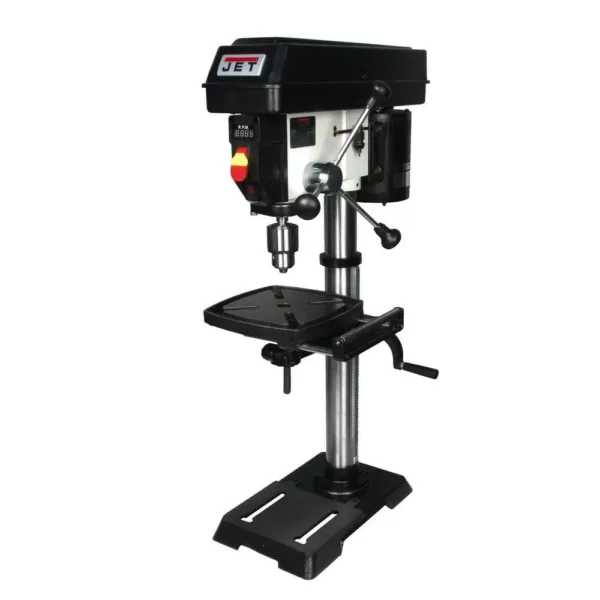 Jet 1/2 HP 12 in. Benchtop Drill Press, Variable Speed, 115-Volt, JWDP-12