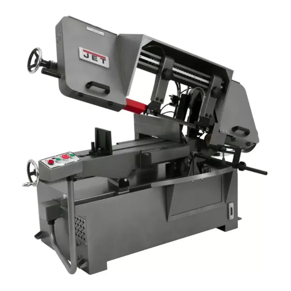 Jet 10 in. x 16 in. 1-1/2 HP, 230-Volt/460-Volt Metalworking Horizontal Mitering Bandsaw 3Ph