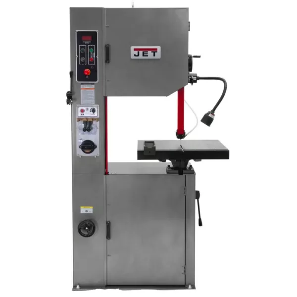 Jet 20 in. 2 HP, 230-Volt/460-Volt, Metalworking Vertical Bandsaw 3 Ph VBS-2012